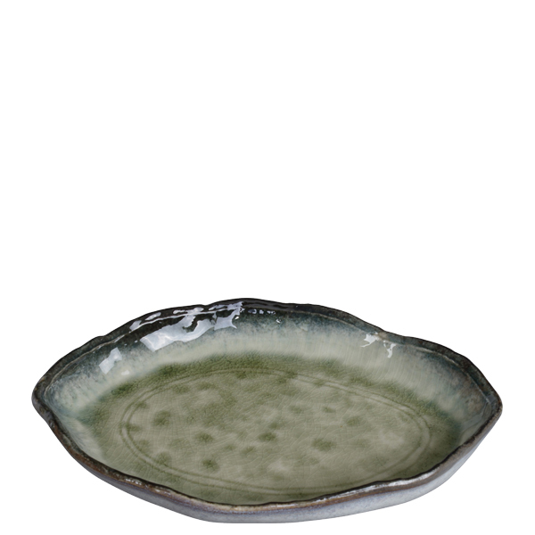 Πιάτο Yamasaku Green Sea 26x18,5 cm