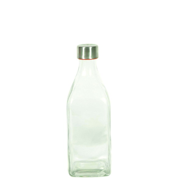 Μπουκάλι με Inox πώμα 1lt