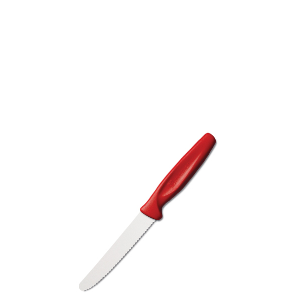 Μαχαίρι γενικής χρήσης Κόκκινο με δόντια |10 cm