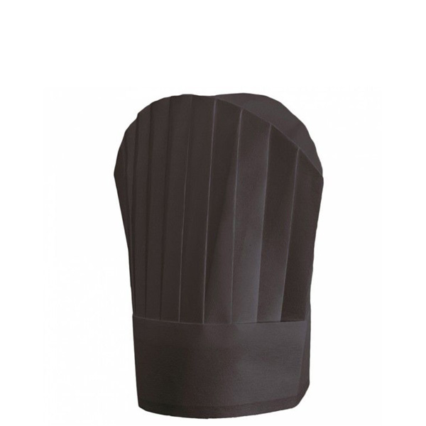 Καπέλο chef μίας χρήσης μαύρο 10 τμχ. 30 cm