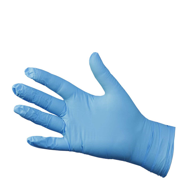 Γάντια Βινυλίου Μπλε Large 100τμχ
