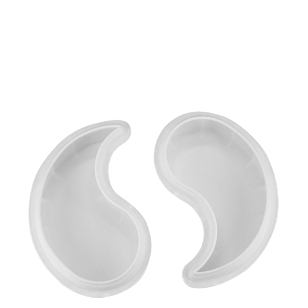 Φόρμα σιλικόνης λευκή Yin Yang | 2 x 1,25 lt , 24,5x19,5x5 cm