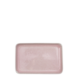 Πιατέλα Pink Reactive Glaze 20,5*13,5 cm: