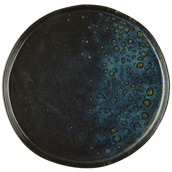 Πιάτο Phobos Black-Blue 31x2,5 cm